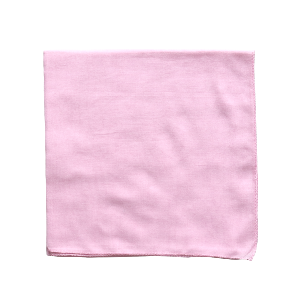 İnce Pamuk Vual %100 Pamuk Kare Pembe (E)