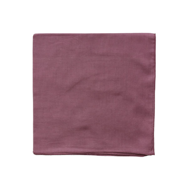 İnce Pamuk Vual %100 Pamuk Kare Gül Kurusu (E)