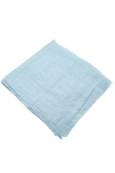 Kalila Bambu Kraş Şal Açık Mavi