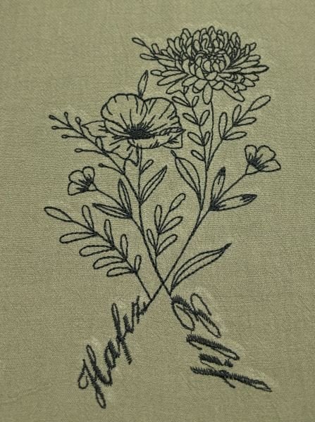 Düş Peşine Hafızlara İsme Özel  %100 Pamuk Şal