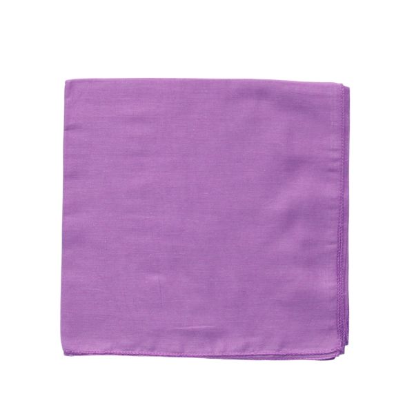 İnce Pamuk Vual %100 Pamuk Kare Leylak (E)