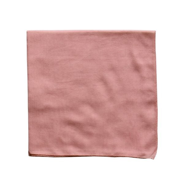 İnce Pamuk Vual %100 Pamuk Kare Soft Mercan (F)