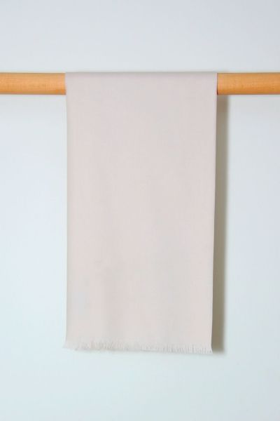 Kalila Vual Şal %100 Pamuk Bej