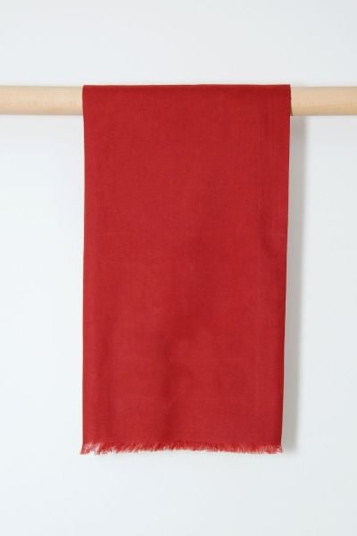 Kalila Vual Şal %100 Pamuk Kiremit