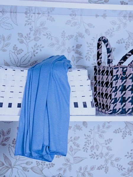 Kalila Private Penye Şal %100 Viskon Mavi