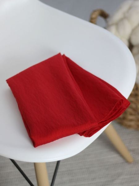 Kalila İpek Viskon Eşarp Kırmızı