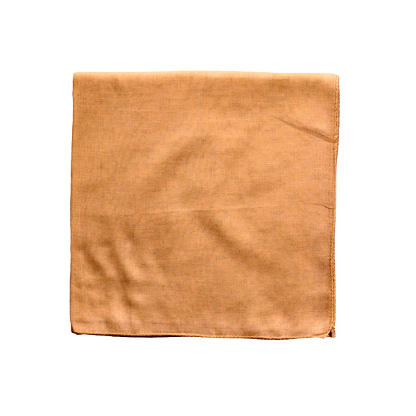 İnce Pamuk Vual 140*140cm Büyük Boy Kare Hardal %100 Pamuk