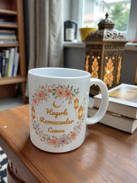 Hayırlı Ramazanlar İsme Özel Kupa