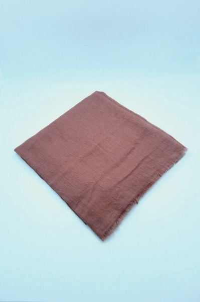 Kalila Bambu Kraş Şal Kızıl Kahve