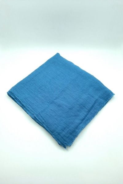 Kalila Bambu Kraş Şal Mavi